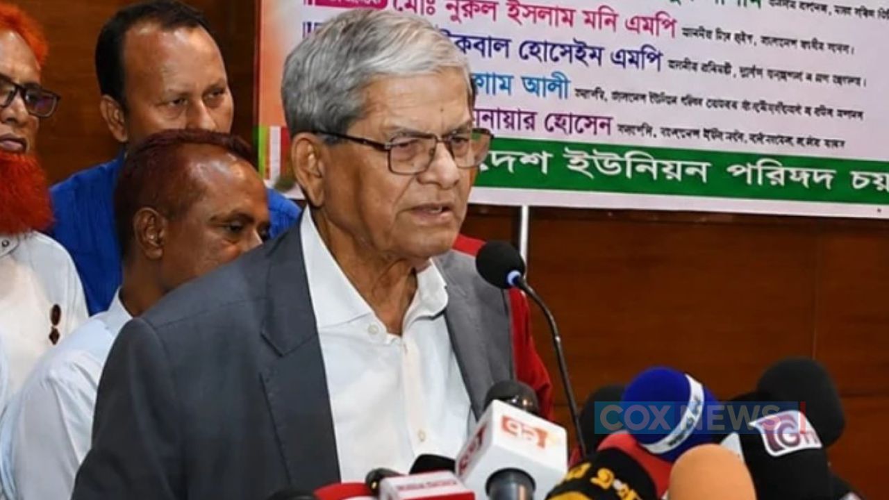 স্থানীয় সরকারকে শক্তিশালী না করলে গণতন্ত্র টেকসই হয় না: মির্জা ফখরুল
