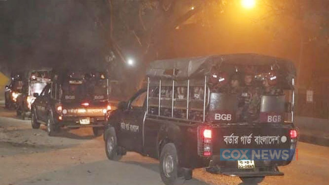 এনসিপির পদযাত্রা ঘিরে পাঁচ প্লাটুন বিজিবি মোতায়েন করা হয়েছে