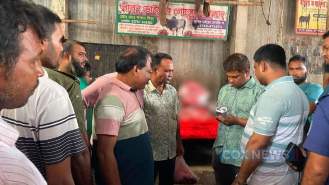 অসুস্থ গরু জবাইয়ের পর মাংস বিক্রির চেষ্টা, চার দোকানিকে অর্থদণ্ড