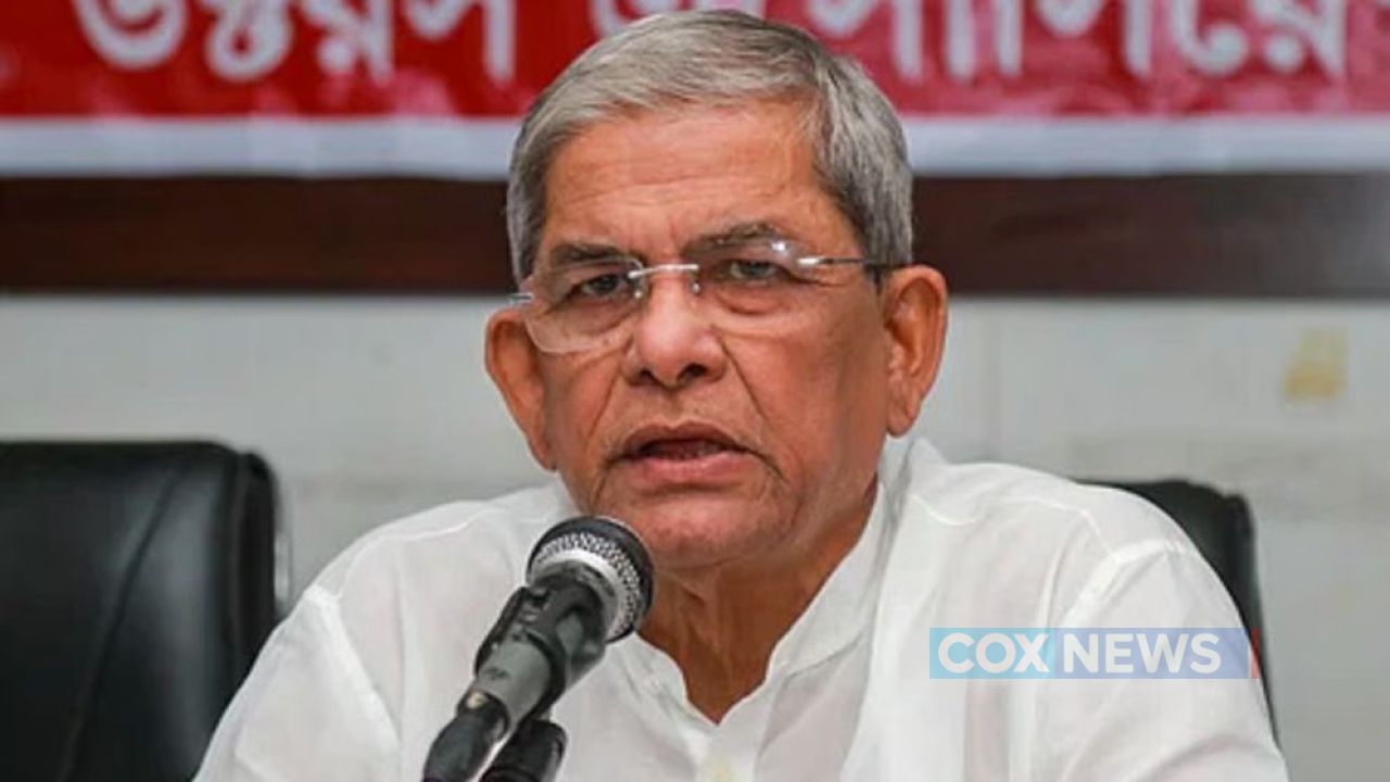 বিরোধী দল শেখ হাসিনার ভাষায় কথা বলছে: মির্জা ফখরুল