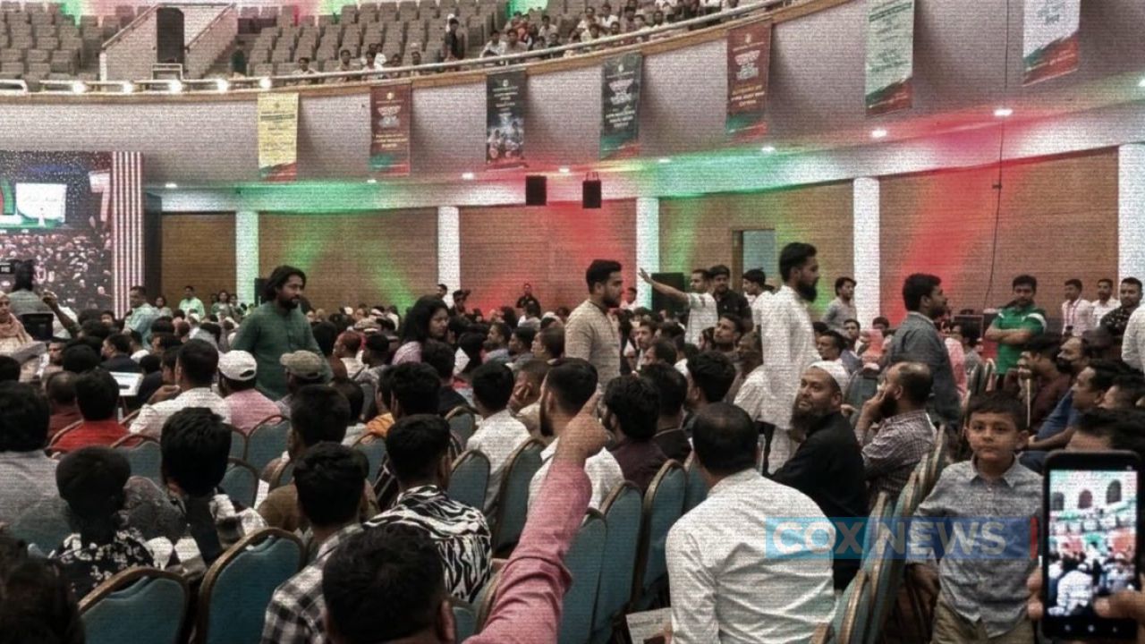 জুলাই গণঅভ্যুত্থান অনুষ্ঠান বয়কট করে অডিটোরিয়াম ত্যাগ করলেন এনসিপি নেতারা