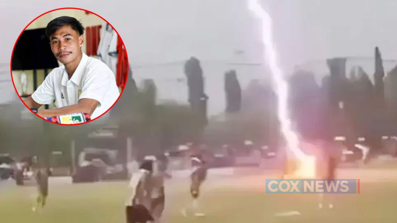 ফুটবল ম্যাচ চলাকালীন বজ্রপাতে খেলোয়াড়ের মৃত্যু