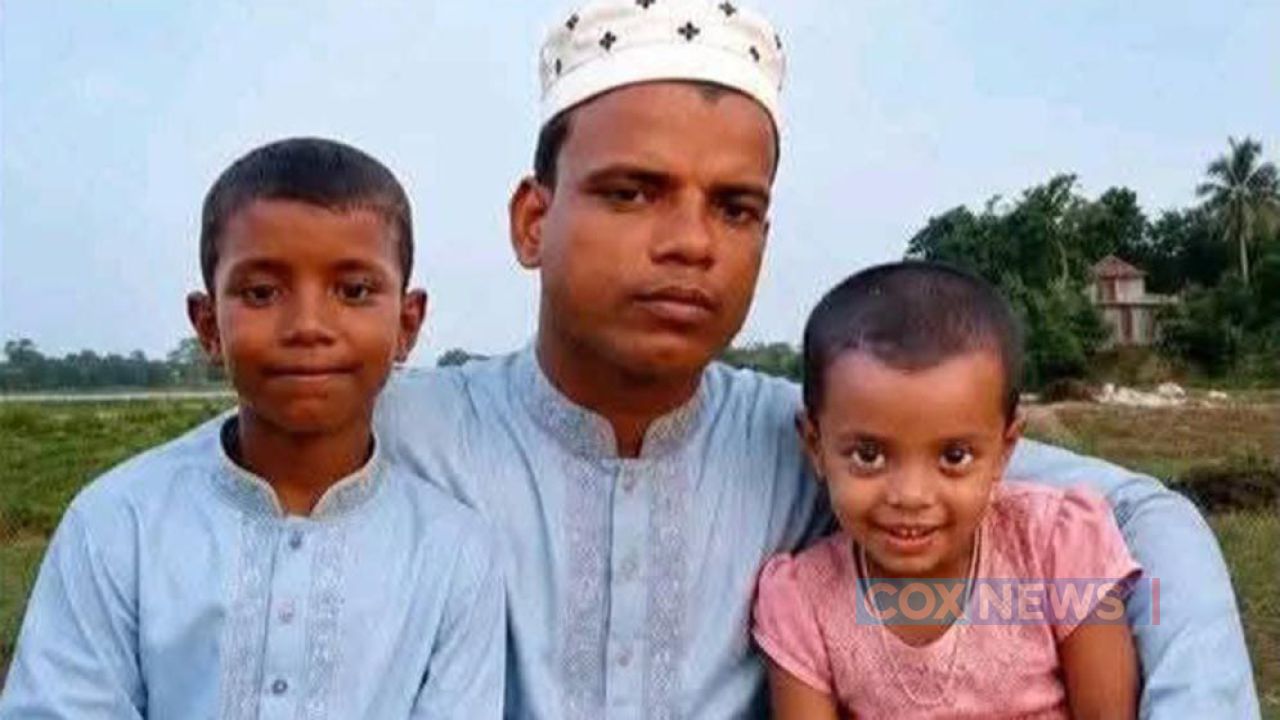 সিলেট থেকে ফেরার পথে দুই পুকুরে ফেলে দুই সন্তানকে হত্যা