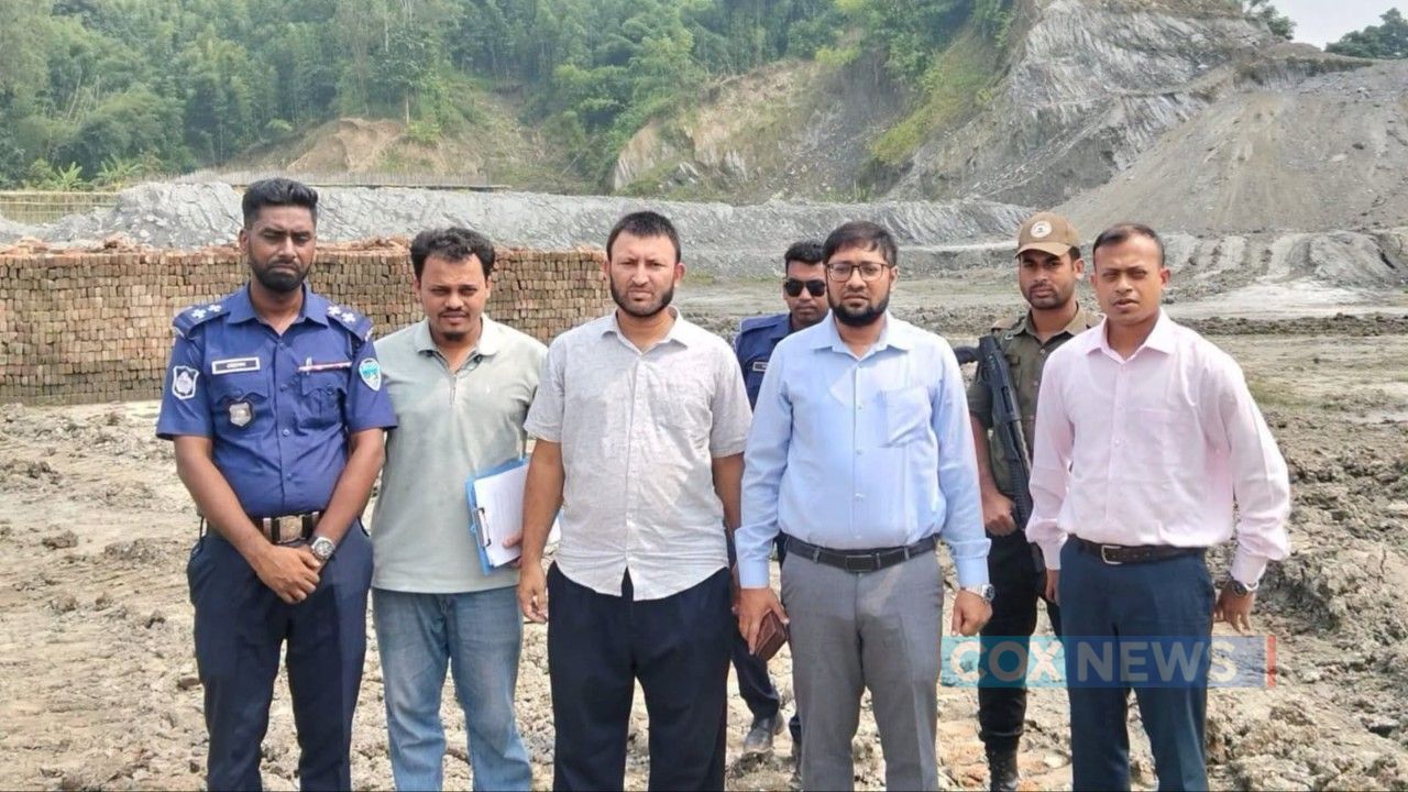 ফাইতংয়ে ৩ ঘণ্টার অভিযান, পাহাড় কাটায় ১৩ ইটভাটাকে ২৯ লাখ টাকা জরিমানা